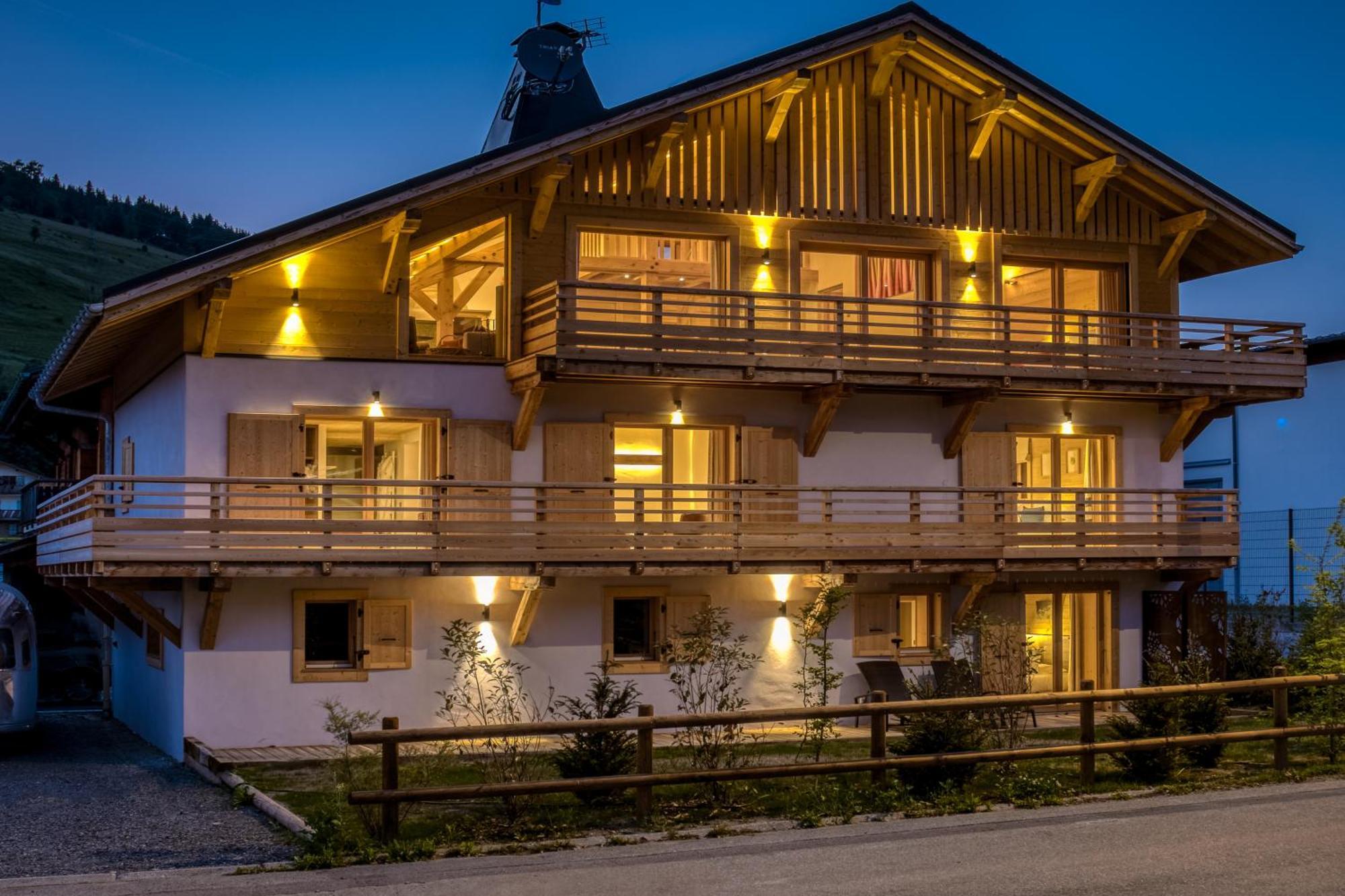 Location Chalet Et Appartement - Emmanuel Renaut 메게브 외부 사진